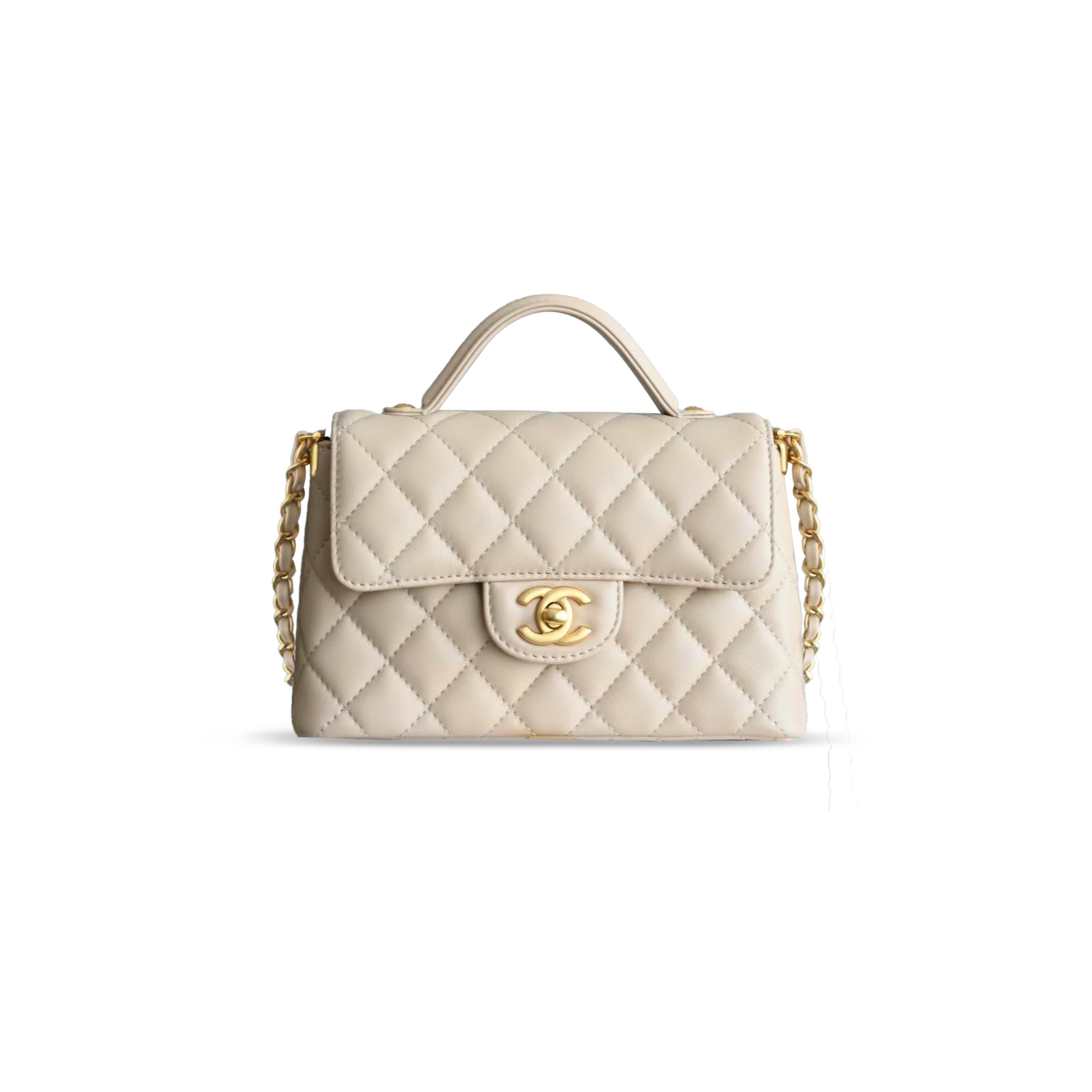 CHANEL KELLY BAG WITH TOP HANDLE AS5355 (22*11.5*6cm)